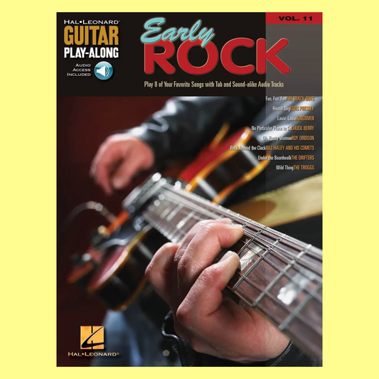 Early Rock Guitar Play Along Volume 11 Book/Ola