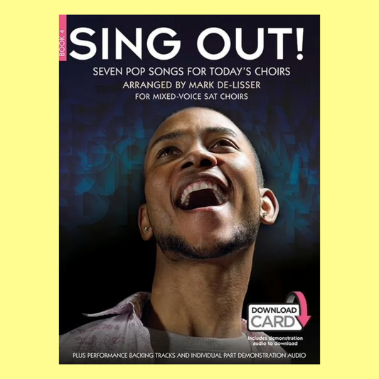 Sing Out - Book 4 Mixed Voice SAT Choirs Book and Audio