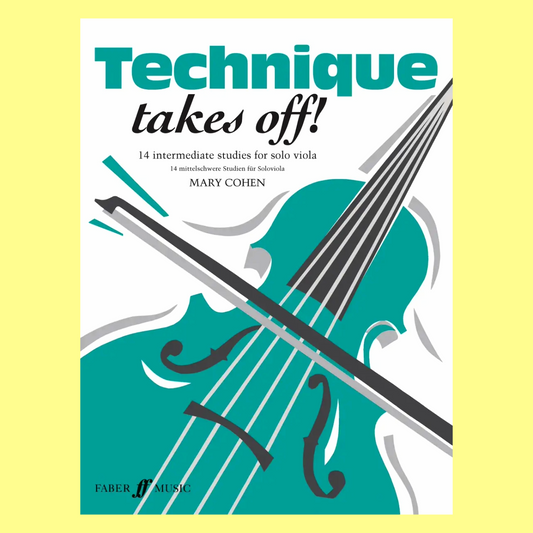 Technique Takes Off- Solo Viola Book (14 Original Studies)
