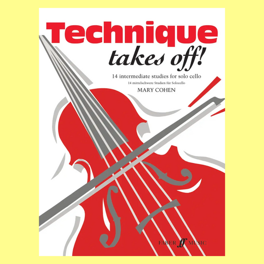 Technique Takes Off- Solo Cello Book (14 Original Studies)