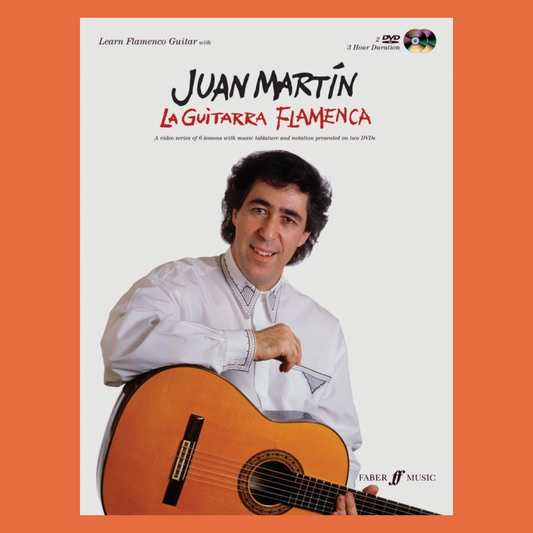 Juan Martin - La Guitarra Flamenca Book/2 Dvds (3 hour of Video Lessons)
