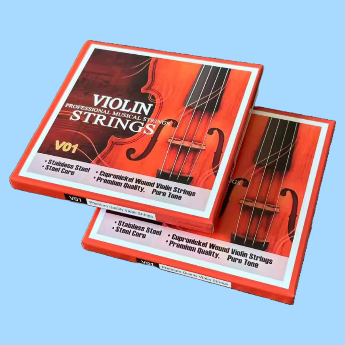 V01 - Student Violin Steelcore String Set (Practice/Rehearsal Set)