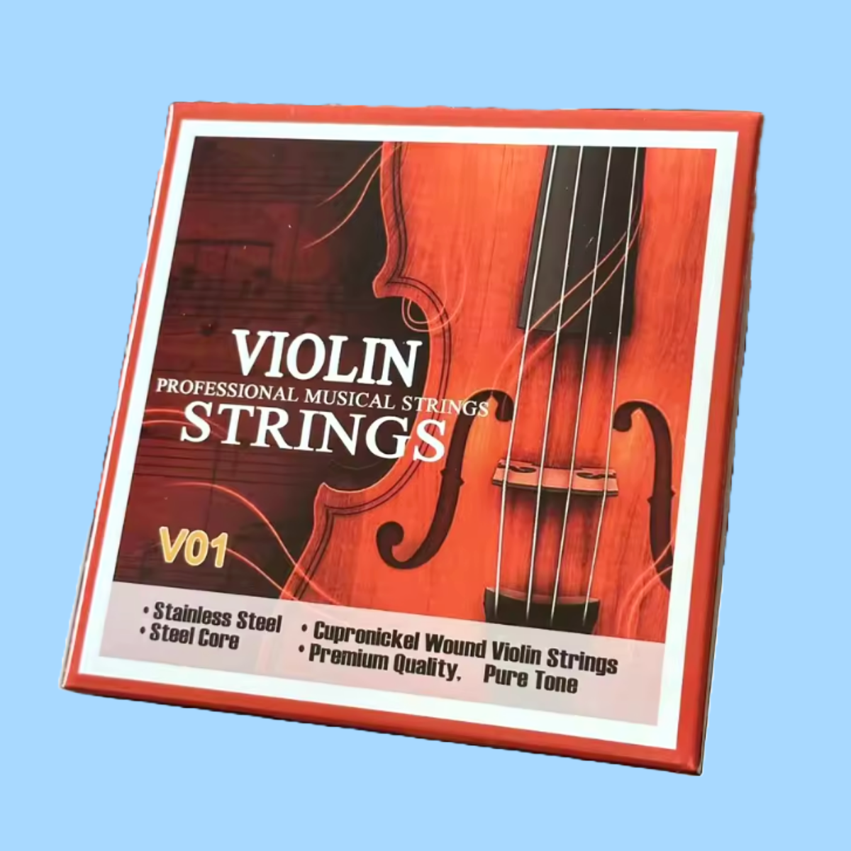 V01 - Student Violin Steelcore String Set (Practice/Rehearsal Set)