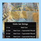 V01 - Student Violin Steelcore String Set (Practice/Rehearsal Set)