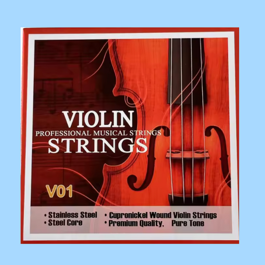 V01 - Student Violin Steelcore String Set (Practice/Rehearsal Set)
