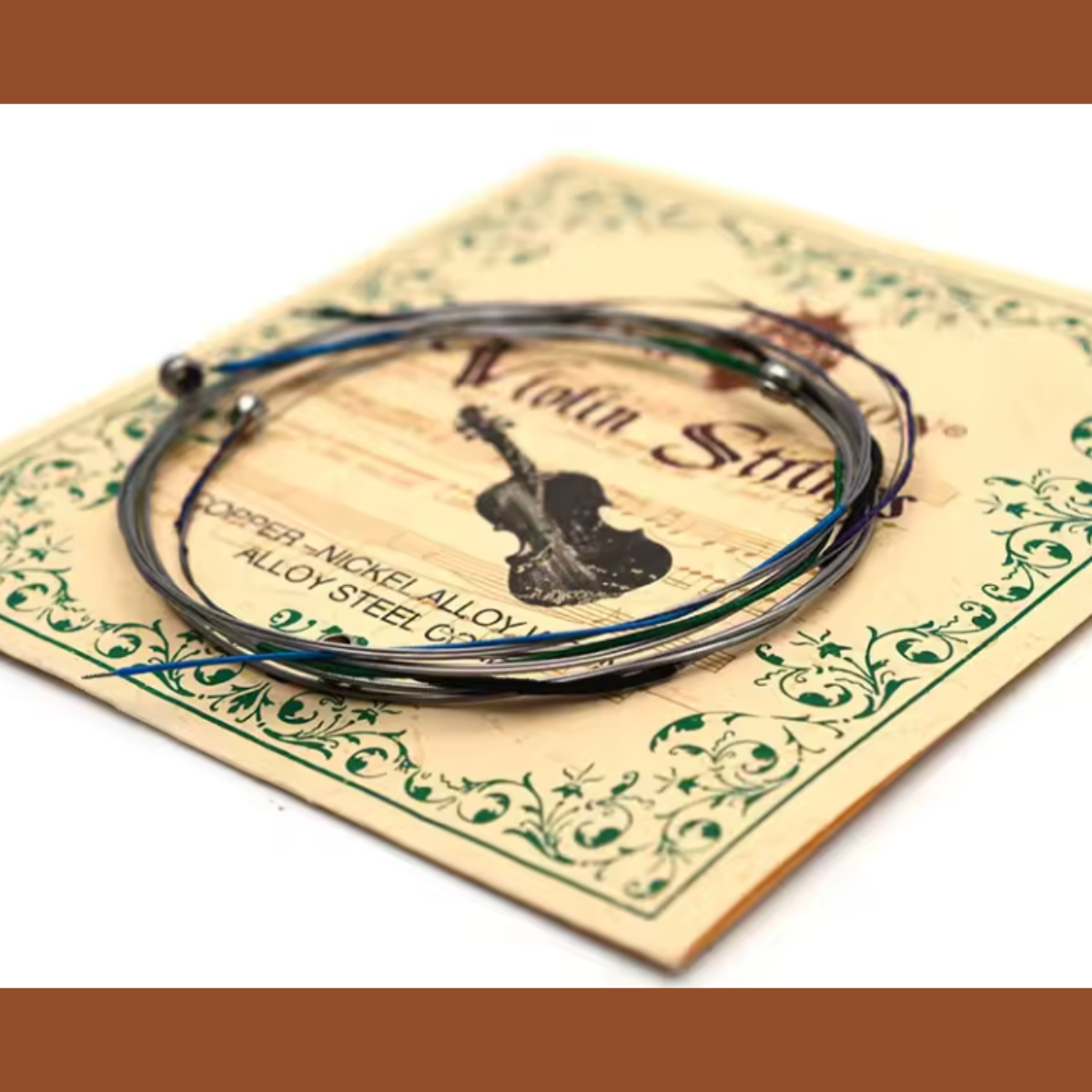 King Lion - Student Violin Steel Core Violin Strings Set (Practice/Rehearsal Set)
