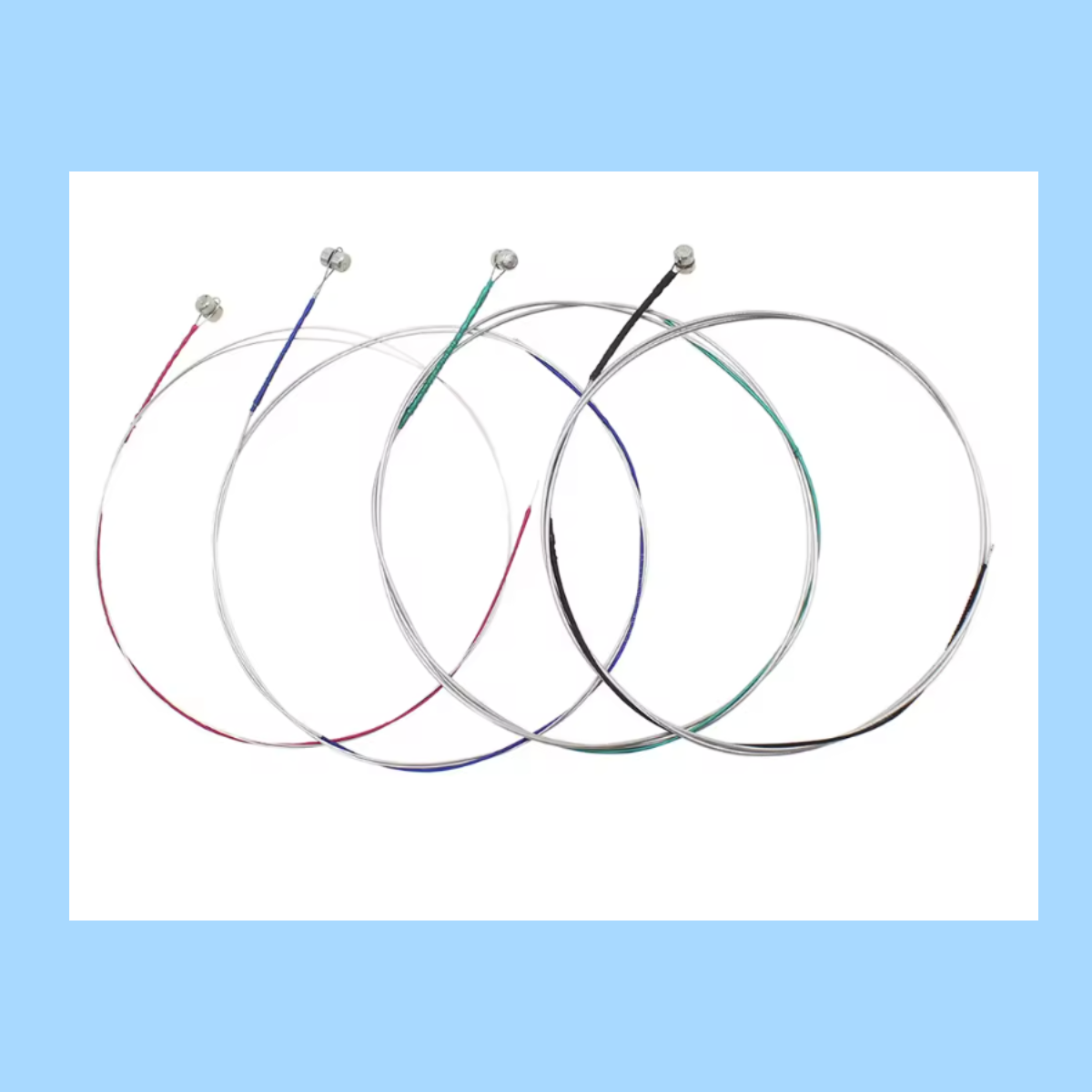Astonvilla AV10 - Student 4/4 Violin Steel Core Violin Strings Set (Practice/Rehearsal Set)