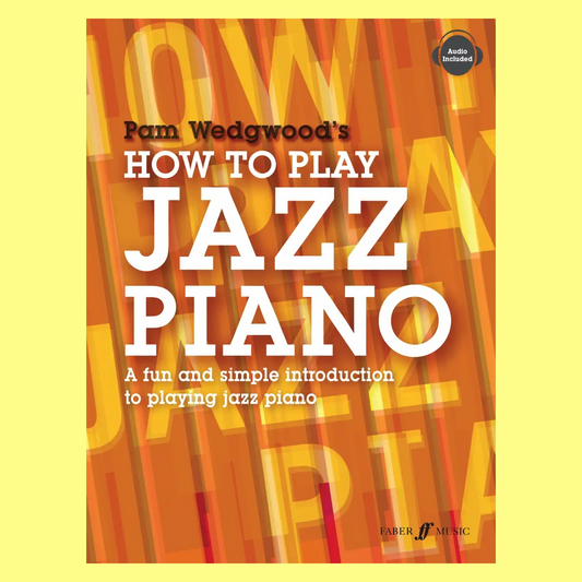 Pam Wedgwood - How To Play Jazz Piano Book with Audio