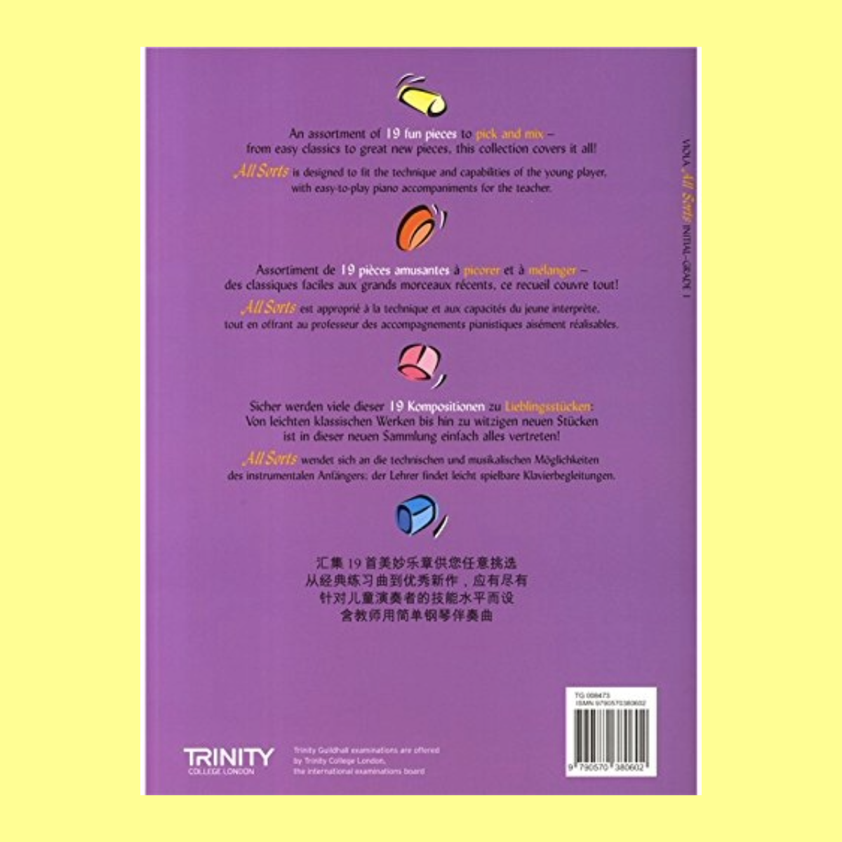 Viola All Sorts Initial-Grade 1 Book