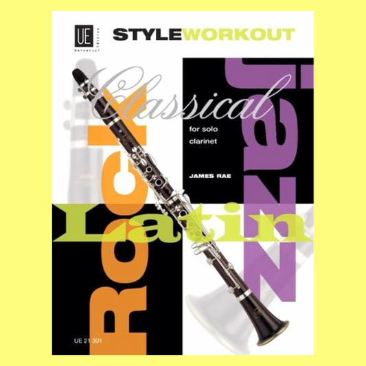 James Rae - Style Workout For Clarinet Book