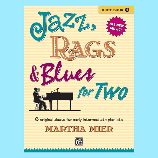 Jazz Rags & Blues For Two Book 1 (Piano Duet)