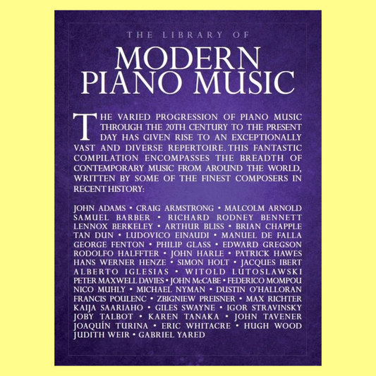 The Library Of Modern Piano Music Book (100 Songs)