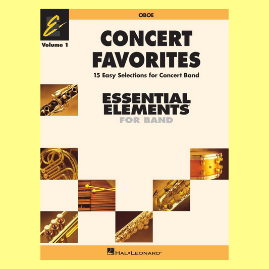 Essential Elements - Concert Favorites Volume 1 - Oboe Book