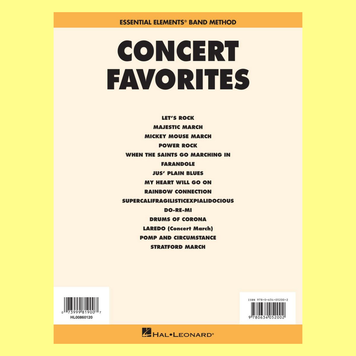 Essential Elements - Concert Favorites Volume 1 - Oboe Book