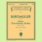 Burgmuller - 18 Characteristic Studies Op 109 Piano Book