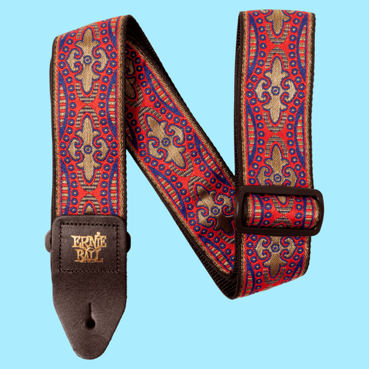 Ernie Ball Classic Jacquard Guitar/Bass Strap - Kahsmir Sunset