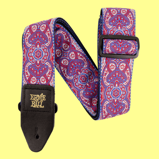 Ernie Ball Classic Jacquard Guitar/Bass Strap - Paisley Dream