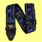 Ernie Ball Classic Jacquard Guitar/Bass Strap - Purple Pleasant Pheasant