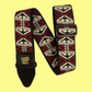 Ernie Ball Classic Jacquard Guitar/Bass Strap - Primal Red