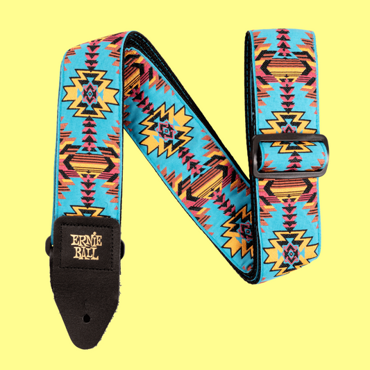 Ernie Ball Classic Jacquard Guitar/Bass Strap - Albuquerque Noon