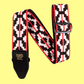 Ernie Ball Classic Jacquard Guitar/Bass Strap - Ristra Red