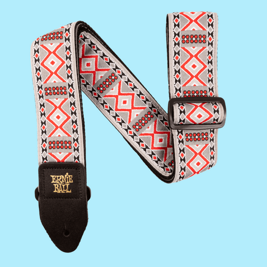 Ernie Ball Classic Jacquard Guitar/Bass Strap - Casino Couture