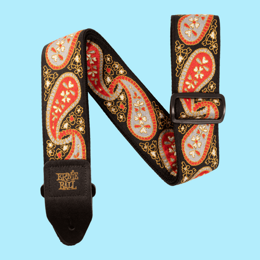 Ernie Ball Classic Jacquard Guitar/Bass Strap - Midnight Paisley