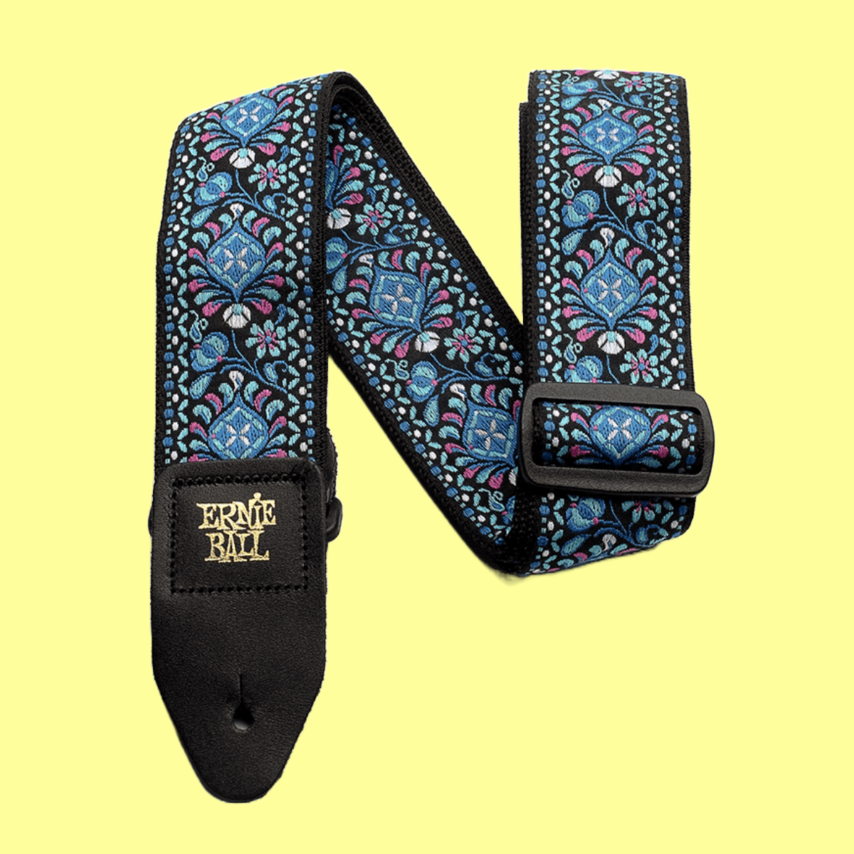 Ernie Ball Classic Jacquard Guitar/Bass Strap - Indigo Orchid
