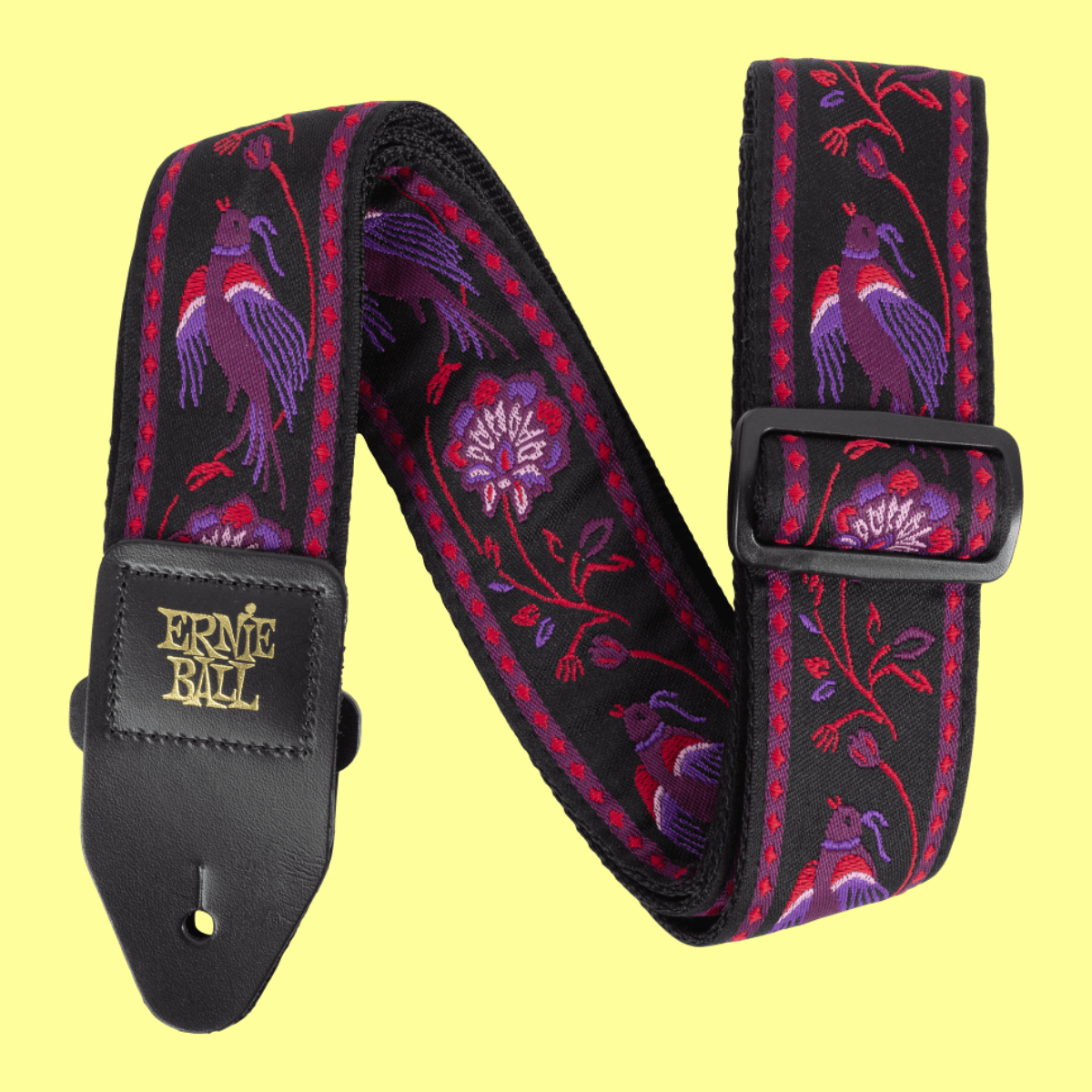 Ernie Ball Classic Jacquard Guitar/Bass Strap - Pleasant Pheasant