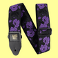 Ernie Ball Classic Jacquard Guitar/Bass Strap - Lavender Rose