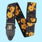 Ernie Ball Classic Jacquard Guitar/Bass Strap - Tangerine Rose