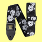 Ernie Ball Classic Jacquard Guitar/Bass Strap - Vanilla Rose