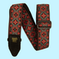 Ernie Ball Classic Jacquard Guitar/Bass Strap - Red King