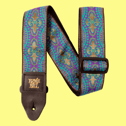 Ernie Ball Classic Jacquard Guitar/Bass Strap - Kashmir Moonrise
