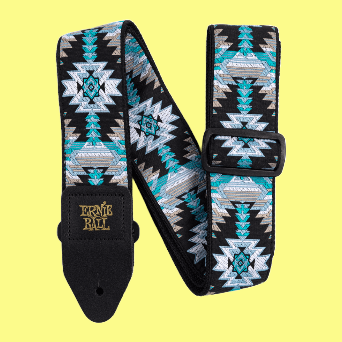Ernie Ball Classic Jacquard Guitar/Bass Strap - Albuquerque Blue
