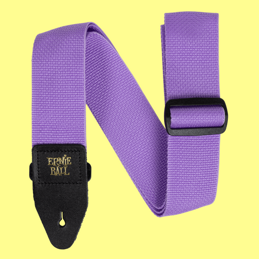 Ernie Ball Polypro Guitar Strap/Bass Strap - Purple Sunset