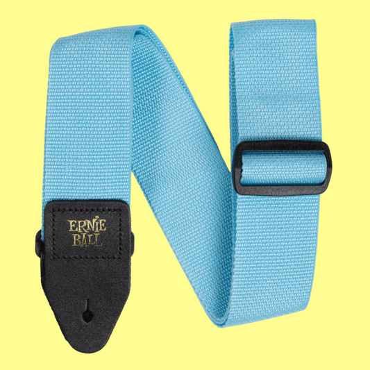 Ernie Ball Polypro Guitar Strap/Bass Strap - Breaker Blue