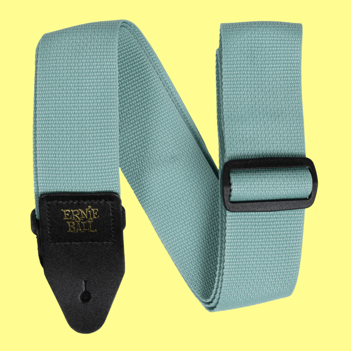 Ernie Ball Polypro Guitar Strap/Bass Strap - Tidal Green