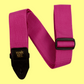 Ernie Ball Polypro Guitar/Bass  Strap - Raspberry & Black