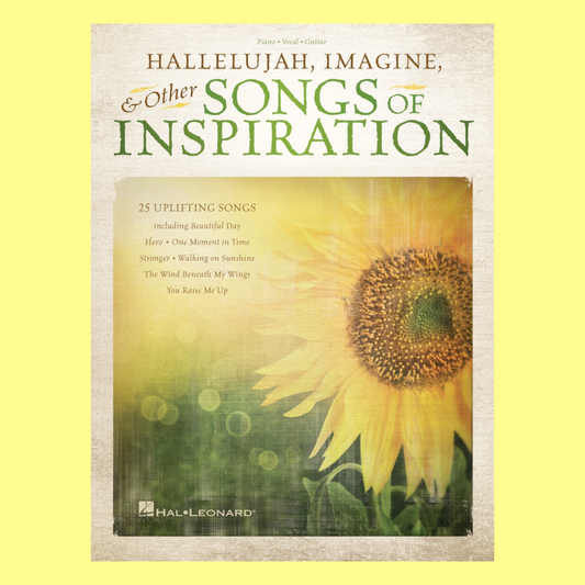 Hallelujah, Imagine & Other Songs Inspiration - Piano/Vocal/Guitar Songbook