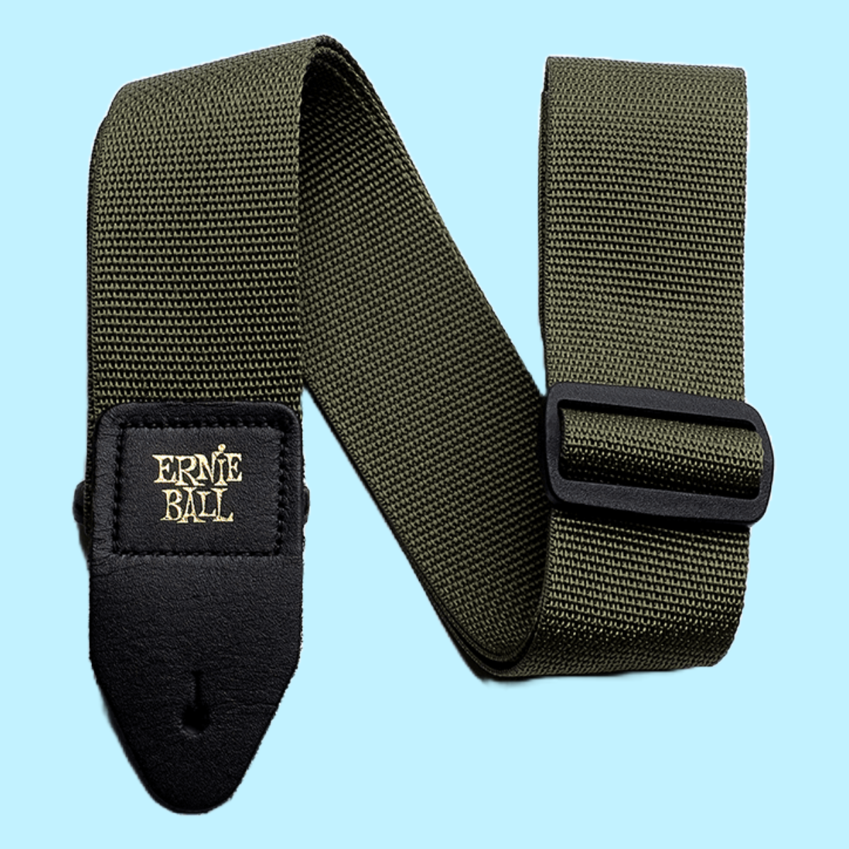 Ernie Ball Polypro Guitar/Bass Strap - Olive