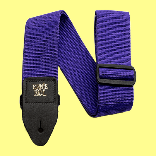 Ernie Ball Polypro Guitar/Bass Strap - Purple