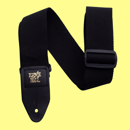 Ernie Ball Polypro Guitar/Bass Strap - Black
