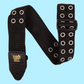 Ernie Ball Premium Poly Guitar/Bass Strap - Hole Lotta Metal - Silver