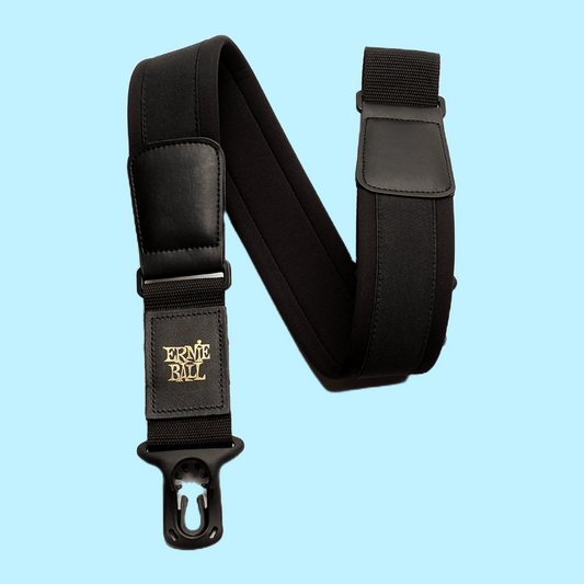 Ernie Ball Neoprene Polylock Comfort Guitar/Bass Strap - Regular