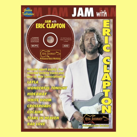 Jam With Eric Clapton - Guitar Tab Book/Cd