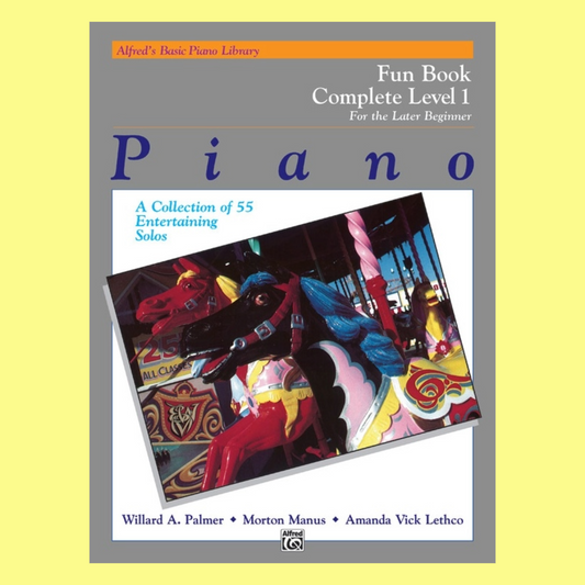 Alfred's Basic Piano Library - Fun Book Complete Level 1 (1A/1B)