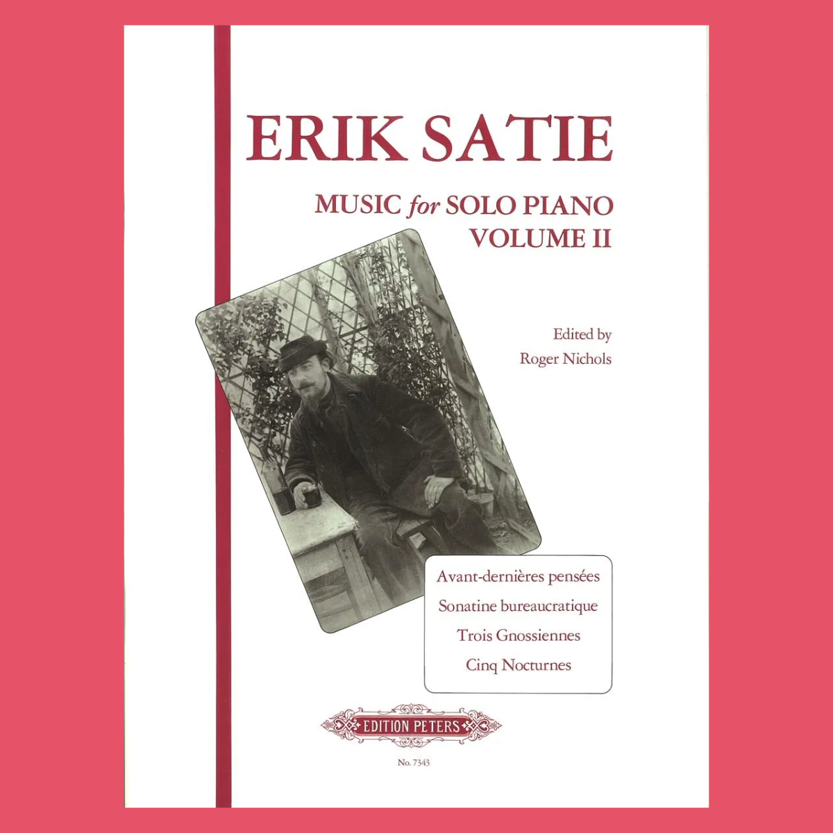Eric Satie - Music For Solo Piano Volume 2 Book (Intermediate)