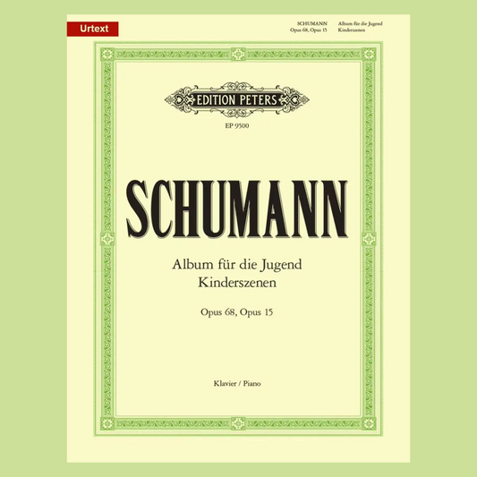Schumann - Album for the Young Op.68 Scenes from Childhood Op 15 Piano Book