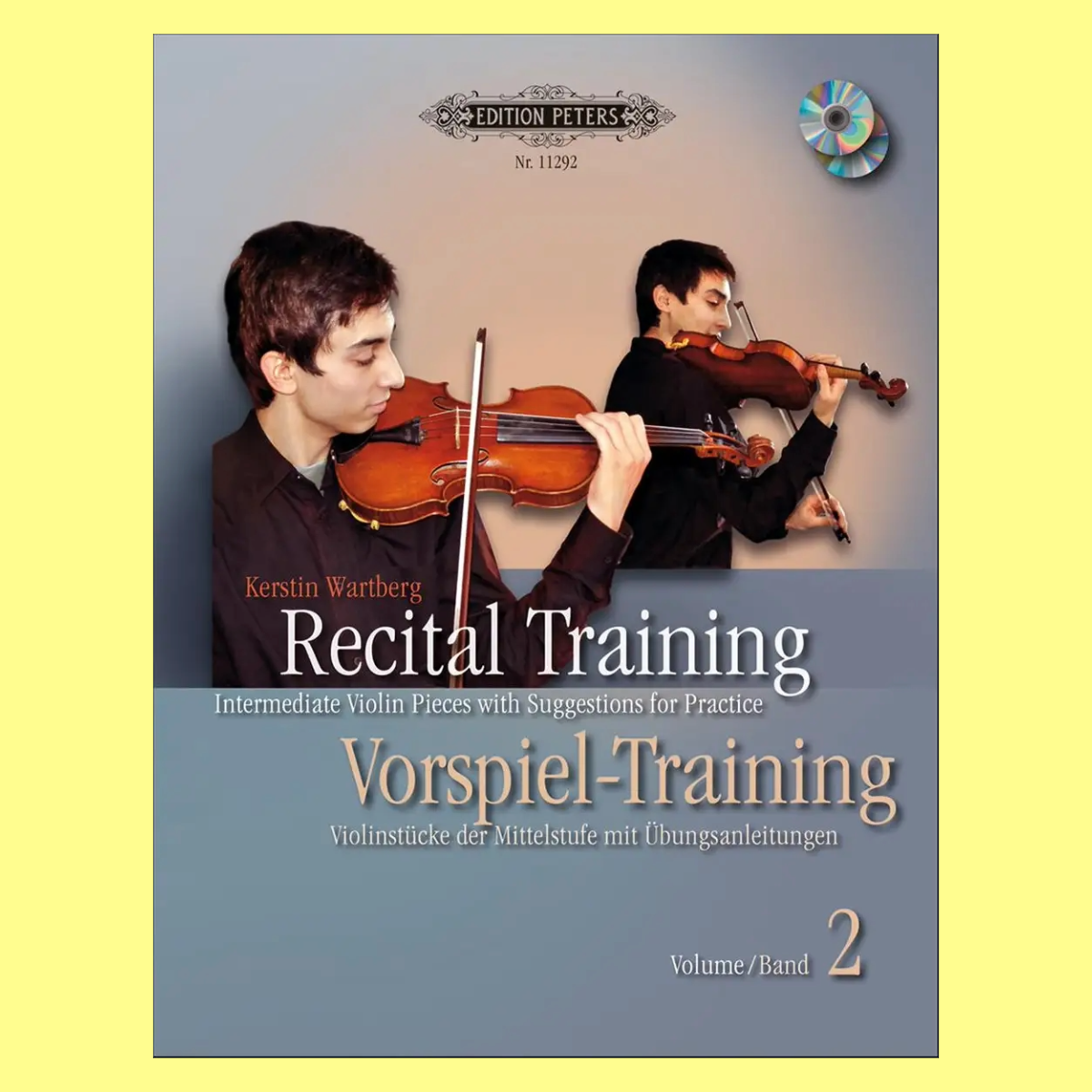 Recital Training For Violin Volume 2 Book/Cd (Intermediate)
